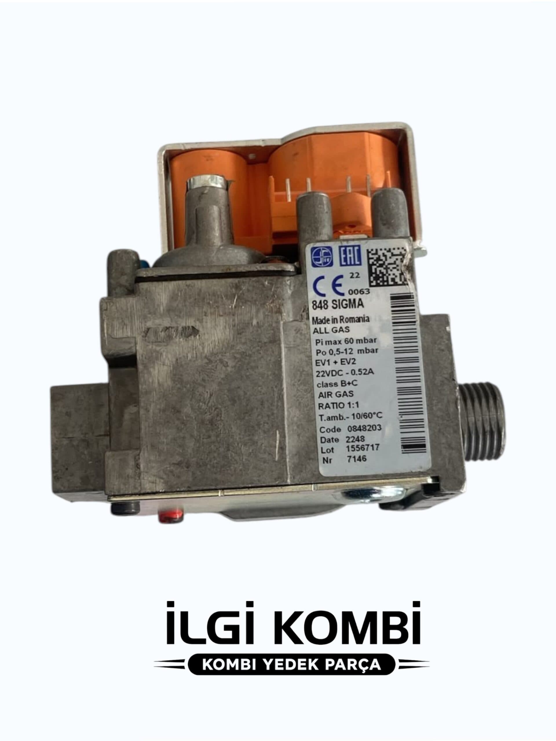 DemirDöküm - Vaillant - Protherm Uyumlu Kombi Gaz Valfi ikinci görünüm